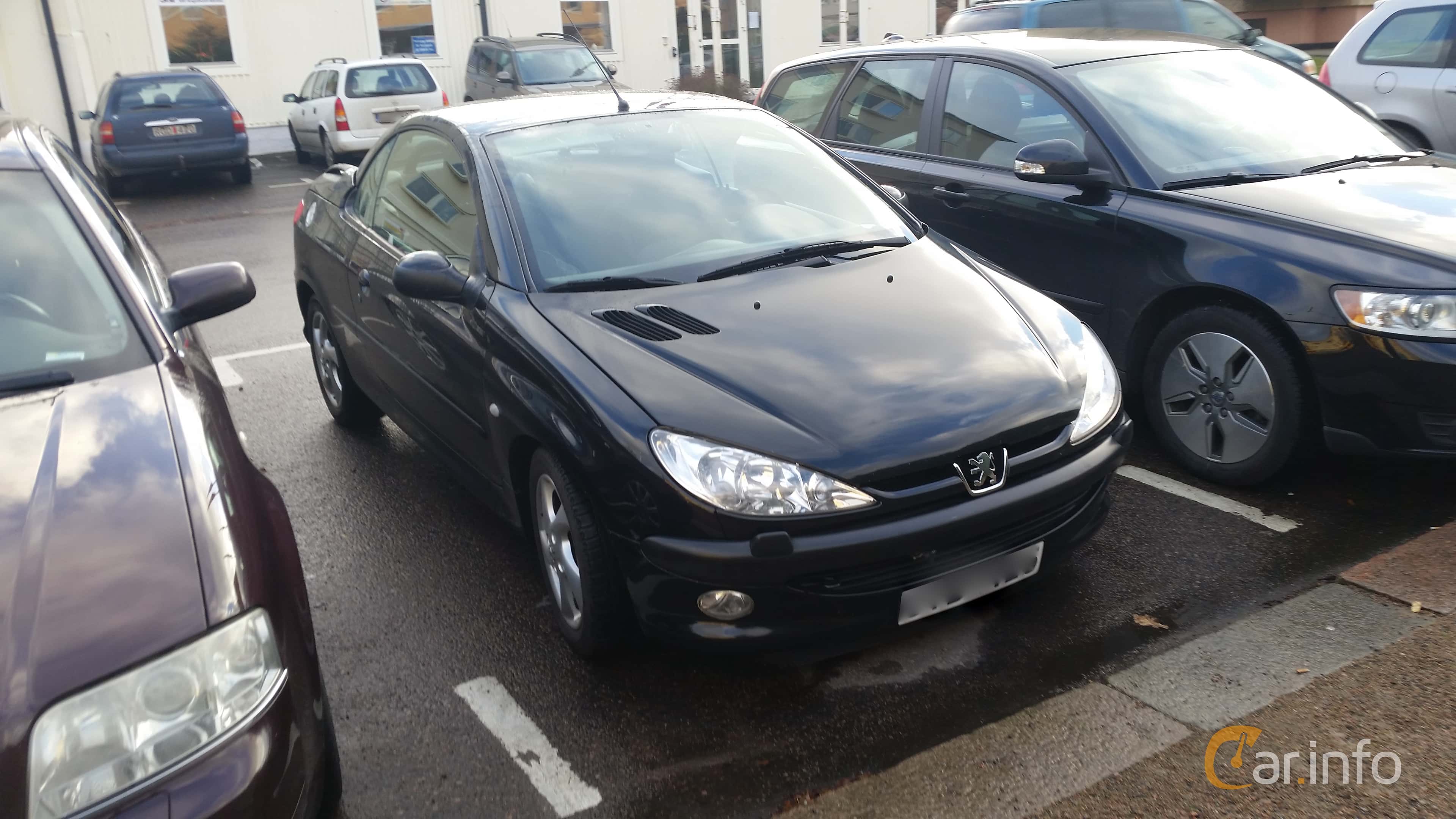 Peugeot 206 CC 1.6 Manual, 109hp, 2002