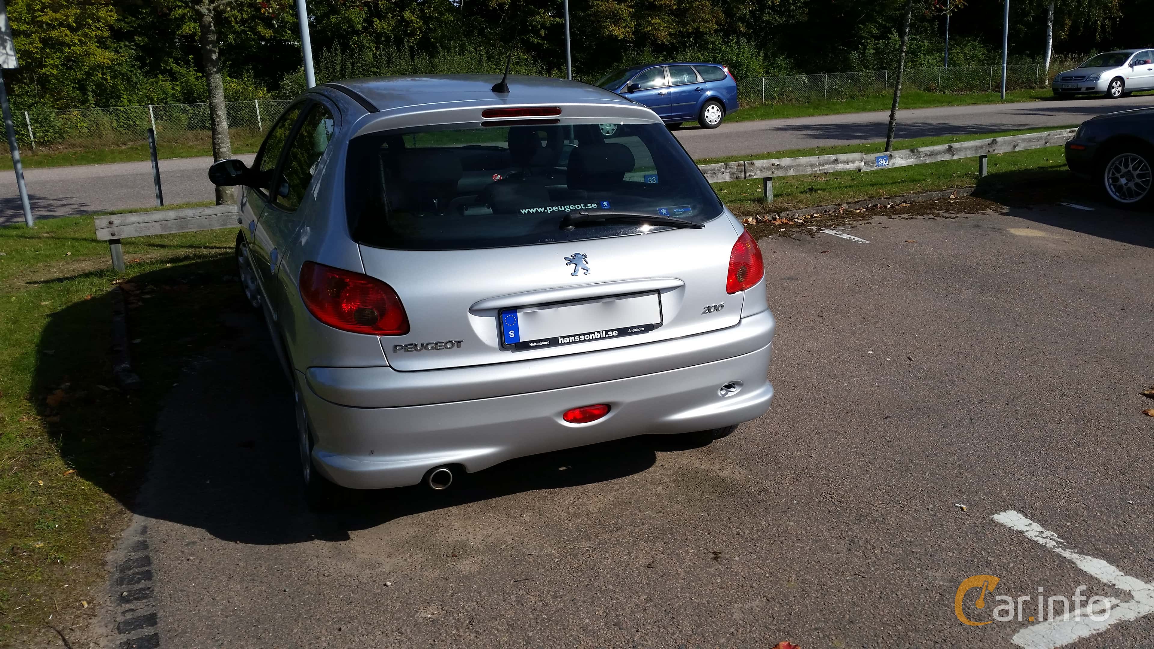 Peugeot 206 5-door 1.6 Manual, 109hp, 2007