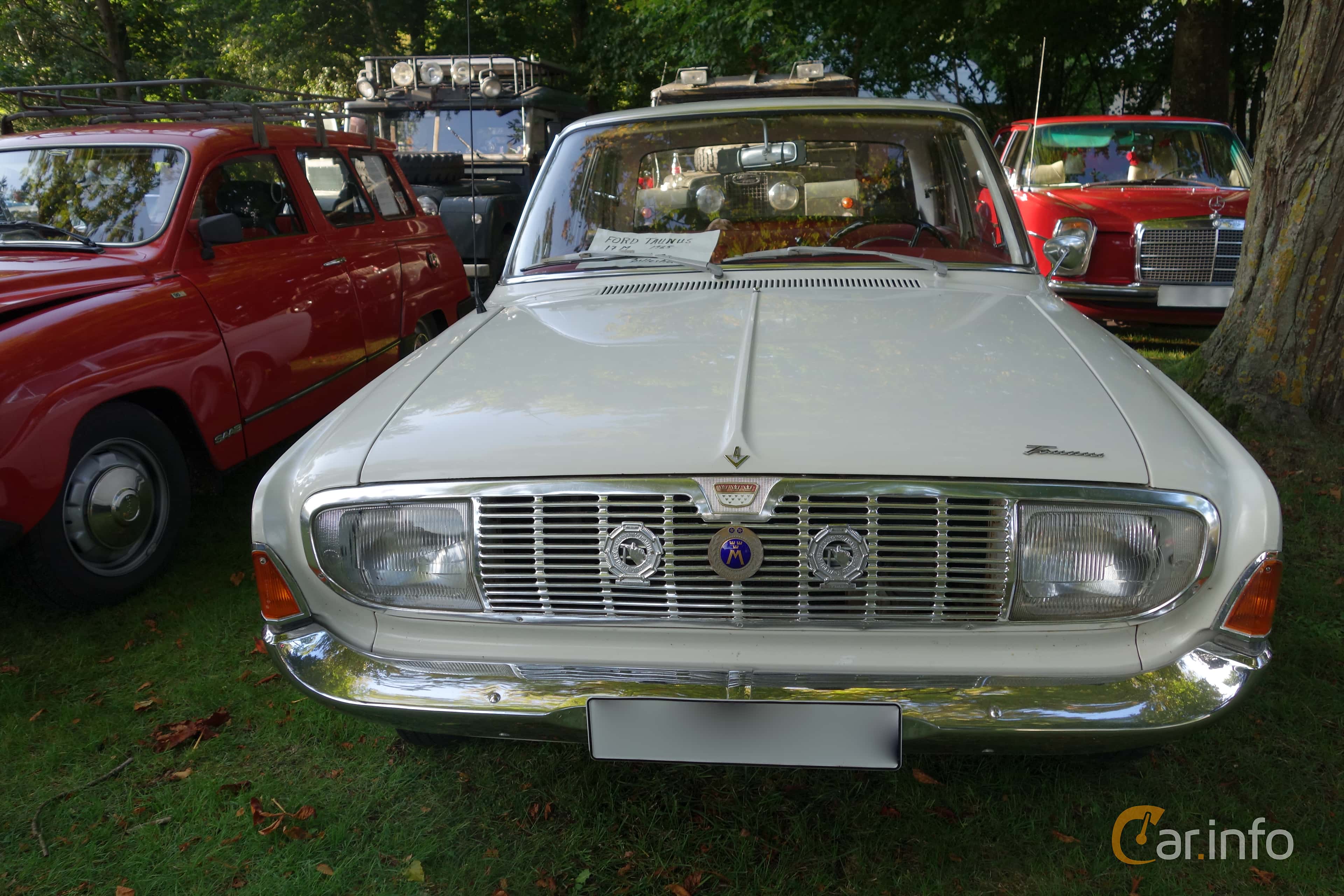 Ford Taunus 2-door Limousine 1.7 Manual, 71hp, 1965