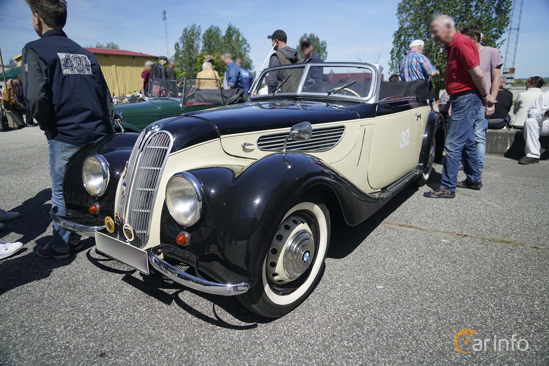 BMW 327 Cabriolet 2.0 Manual, 56hp, 1939