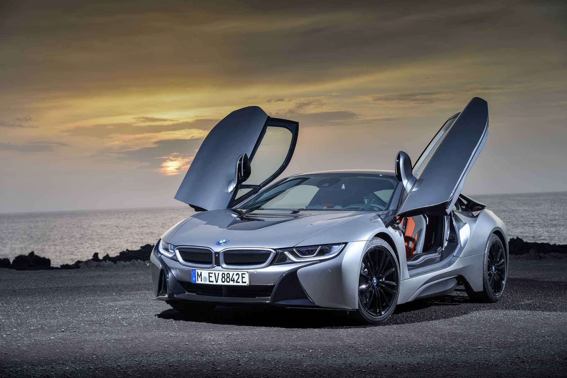 BMW i8 1.5 + 11.6 kWh Steptronic, 374hp, 2018