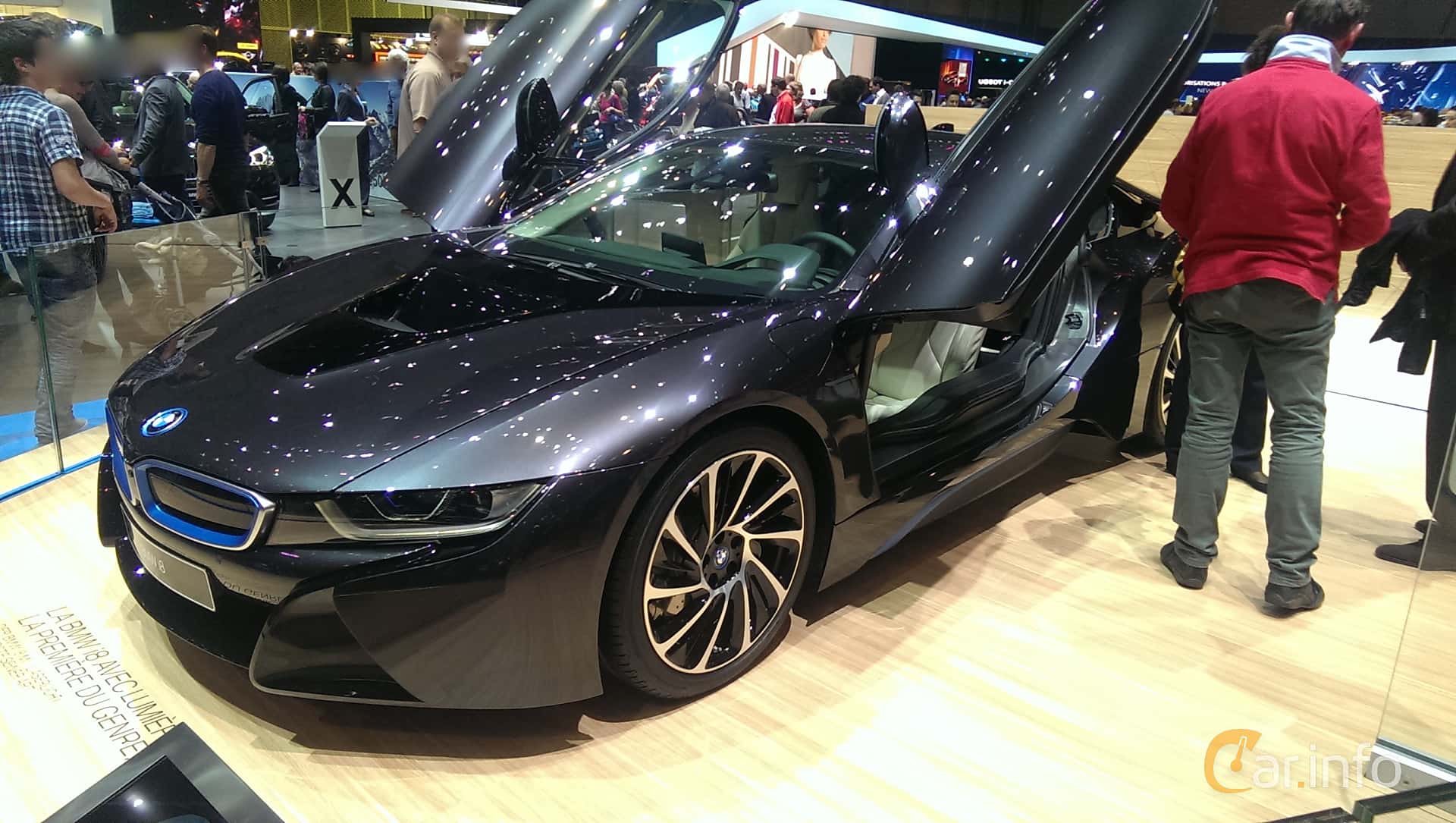 BMW i8 1.5 + 7.1 kWh Steptronic, 362hp, 2014