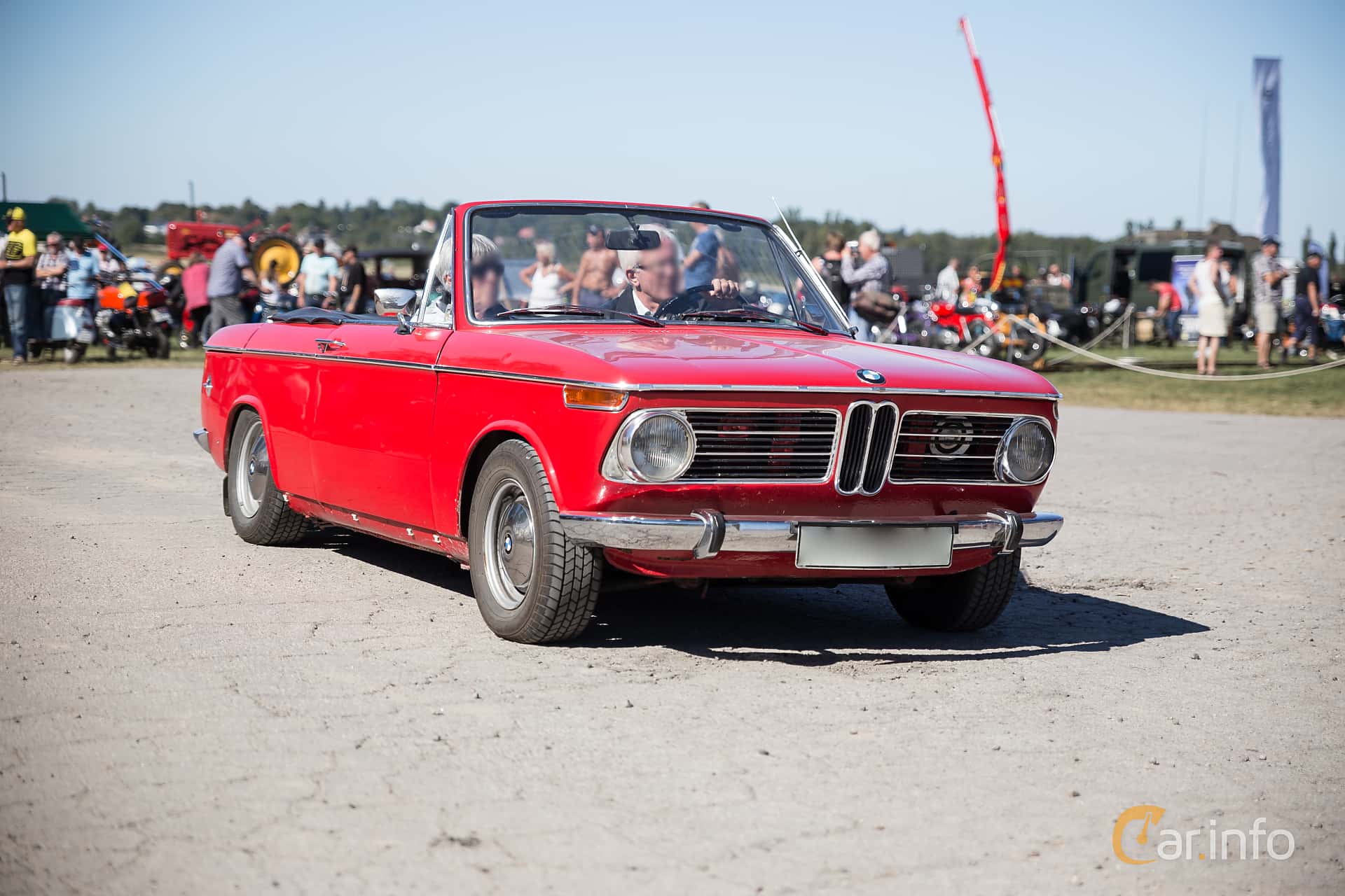 BMW 1600 Cabriolet  Manual, 85hp, 1968