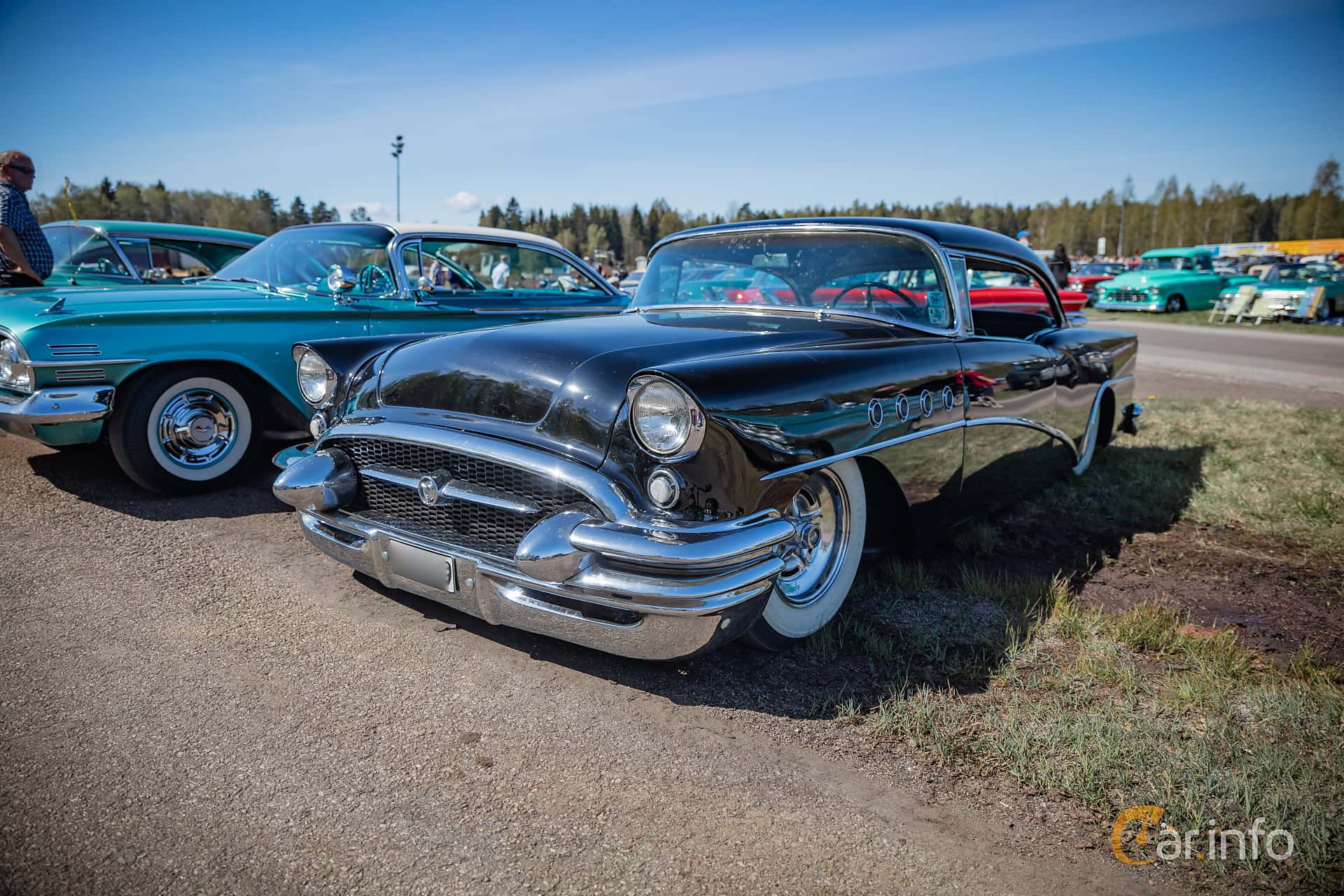 Buick Century 2-door Riviera 5.3 V8 Automatic, 239hp, 1955