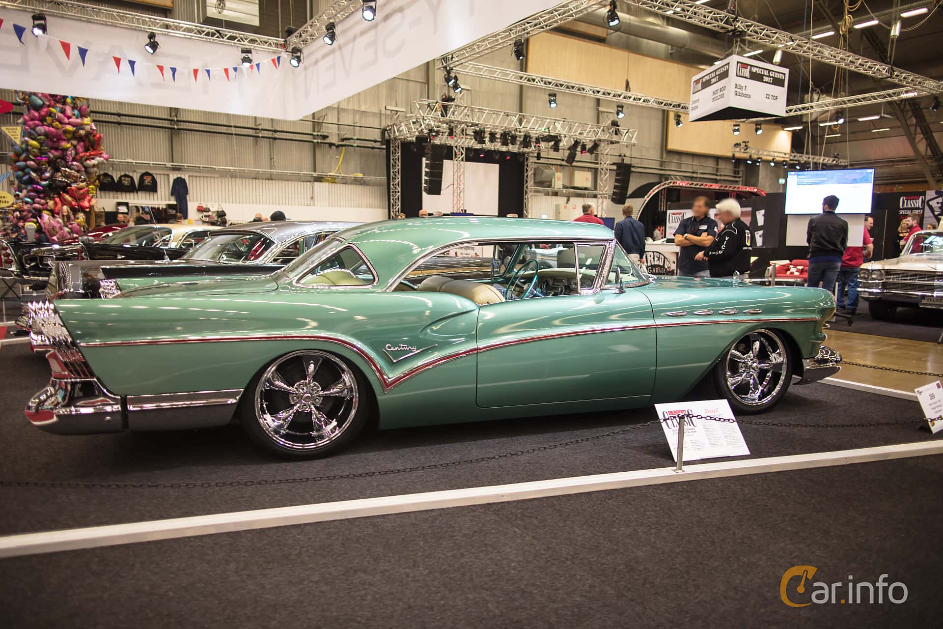 Buick Century 2-door Riviera 6.0 V8 Automatic, 305hp, 1957