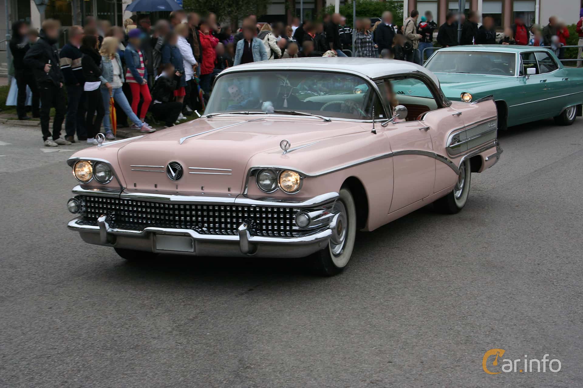 Buick Century 4-door Riviera 6.0 V8 Automatic, 305hp, 1958