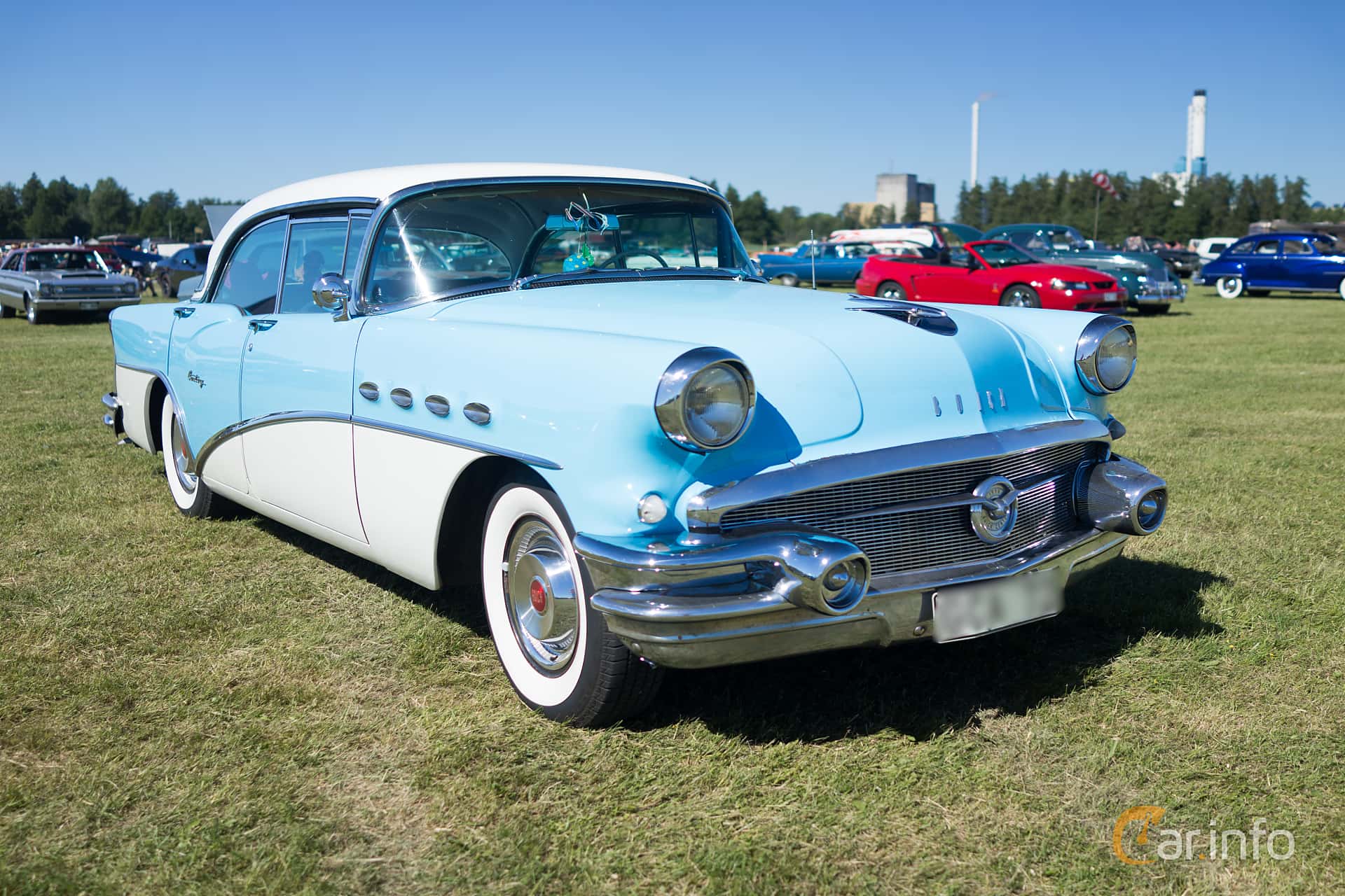 Buick Century 4-door Riviera 5.3 V8 Manual, 259hp, 1956