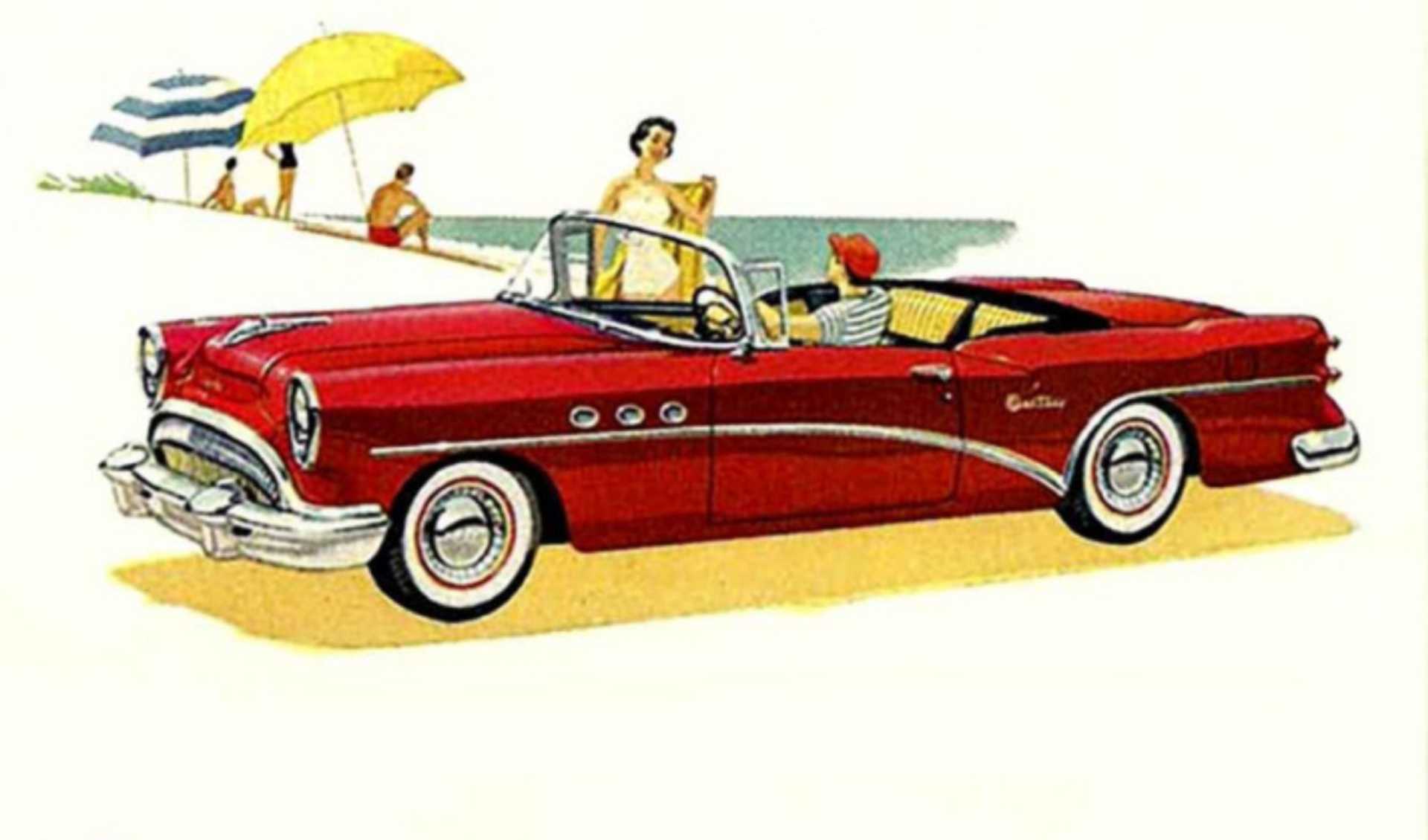 Buick Century Convertible 5.3 V8 Automatic, 203hp, 1954