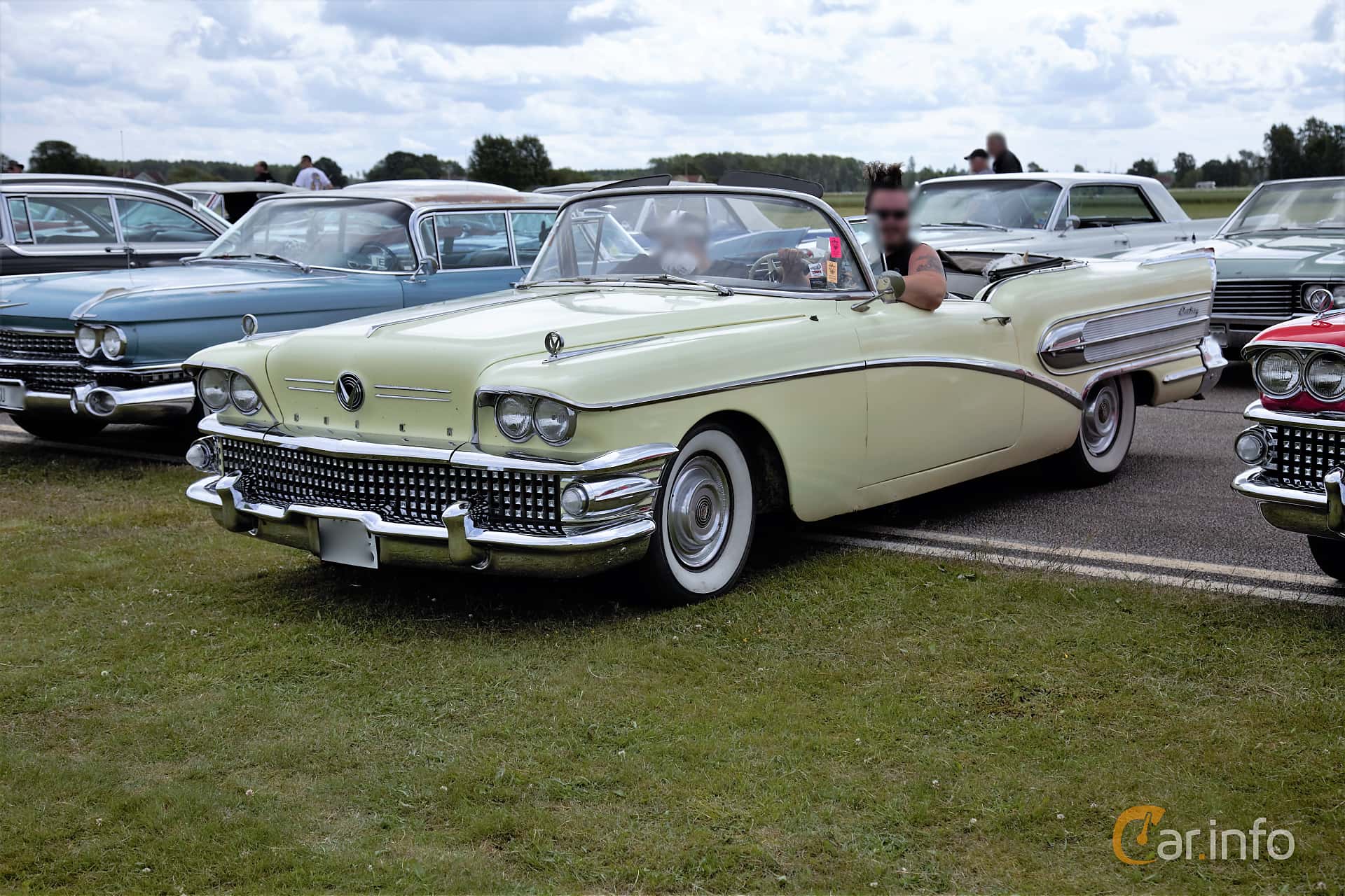Buick Century Convertible 6.0 V8 Automatic, 305hp, 1958