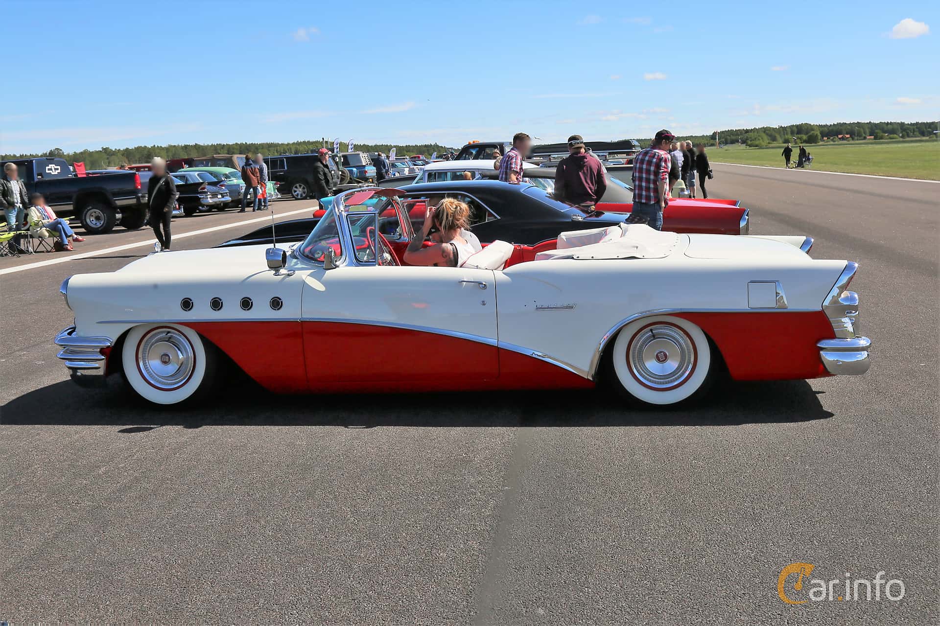 Buick Century Convertible 5.3 V8 Manual, 239hp, 1955