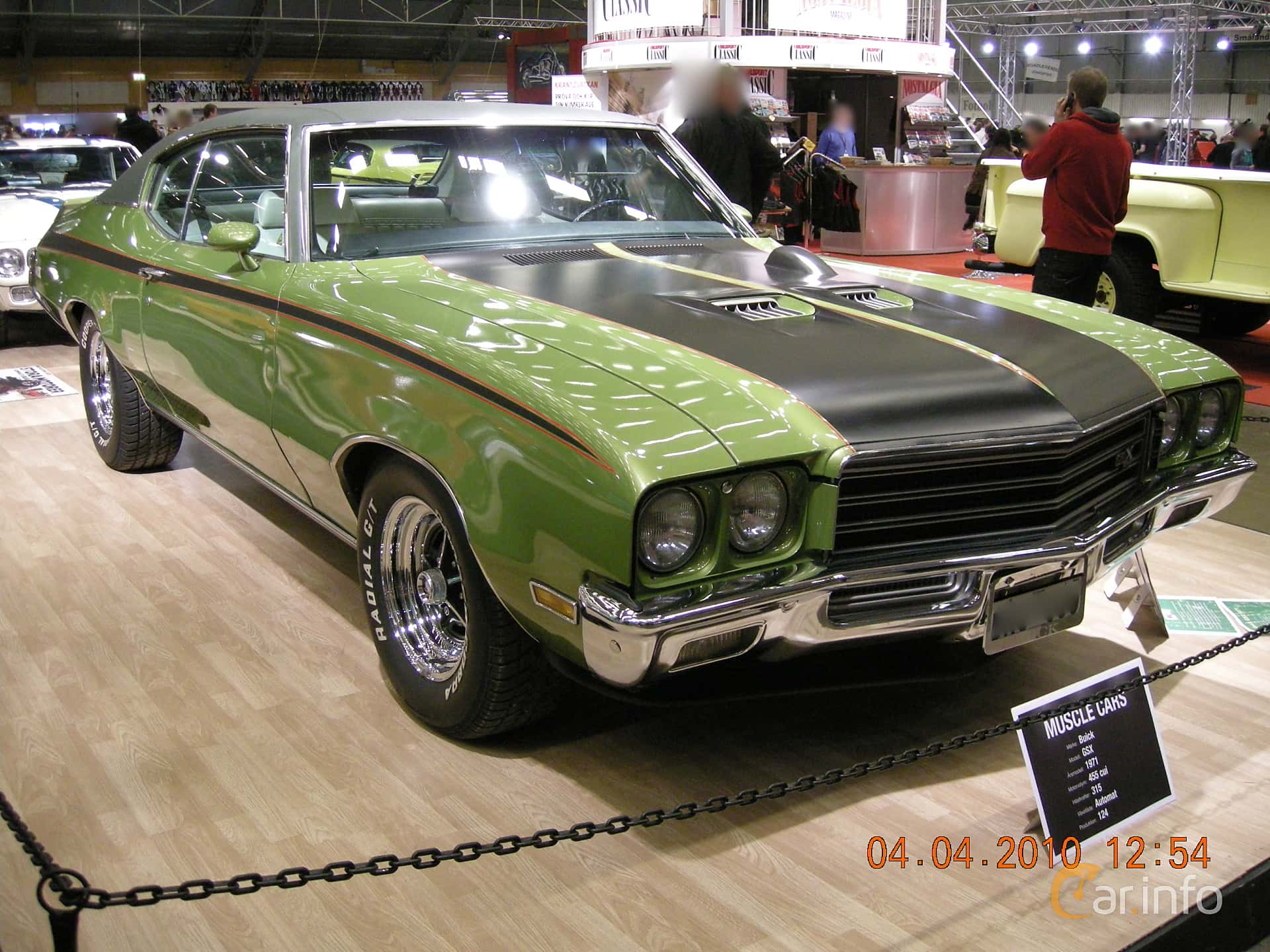 Buick GSX 7.5 V8 Hydra-Matic, 319hp, 1971