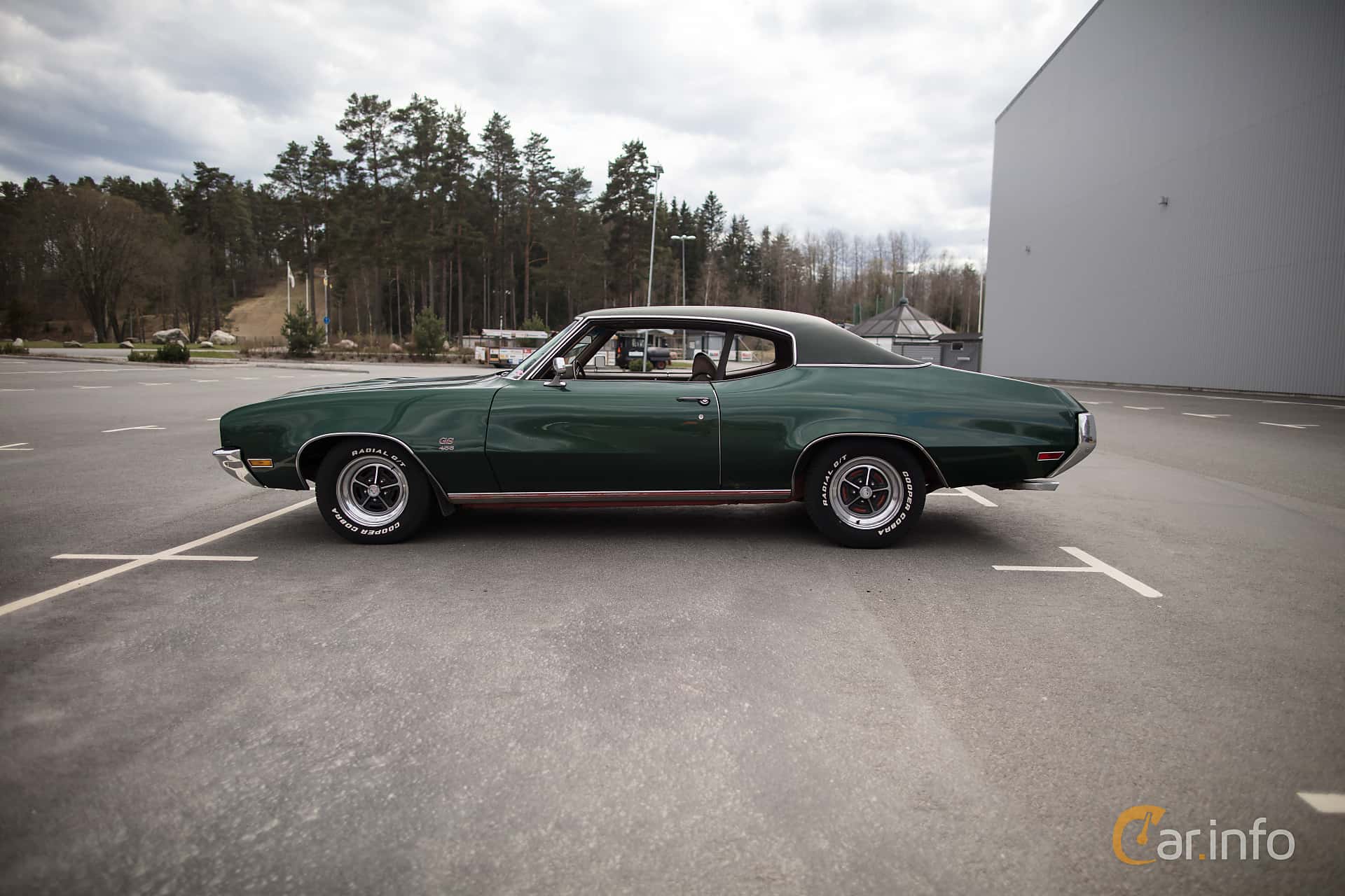 Buick GS 455 2nd Generation 3rd Facelift, Hydra-Matic, 3-speed