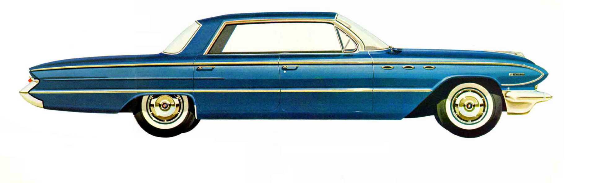 Buick Invicta 4-door Hardtop 6.6 V8 Automatic, 330hp, 1961