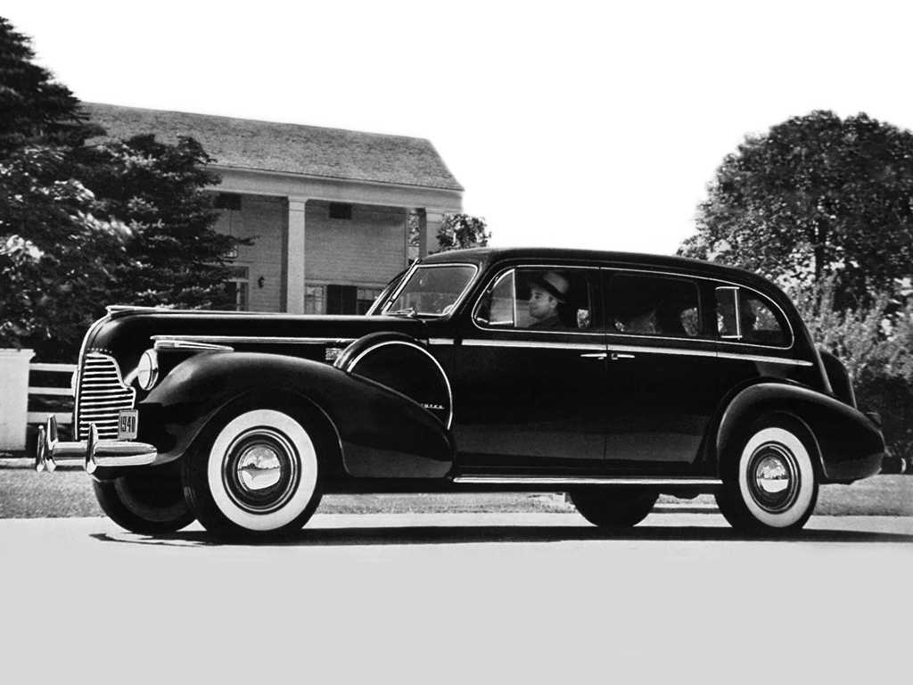 Buick Limited 8-passenger Touring Sedan 5.2 Manual, 143hp, 1940