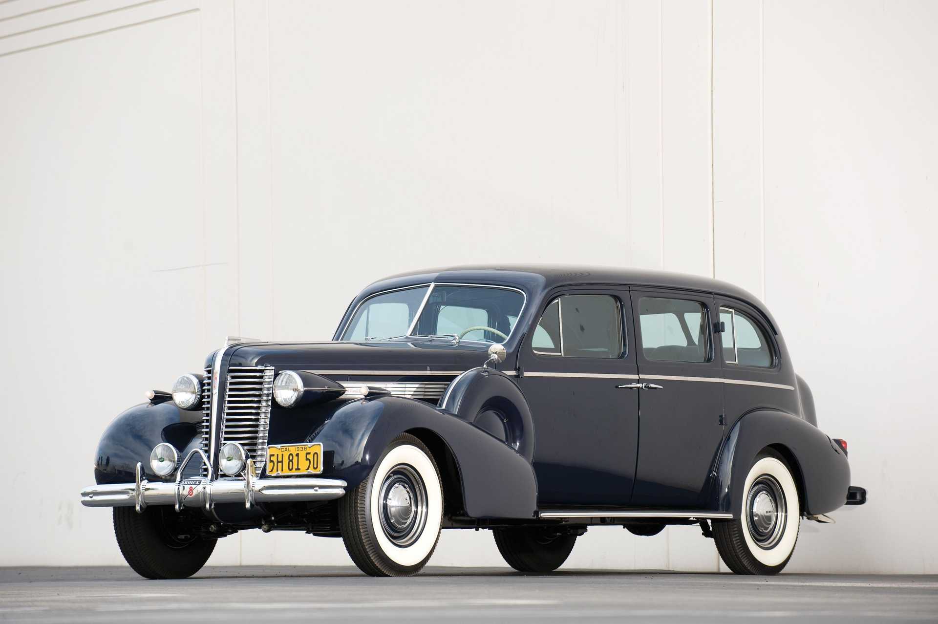 Buick Limited Limousine 5.2 Manual, 143hp, 1938