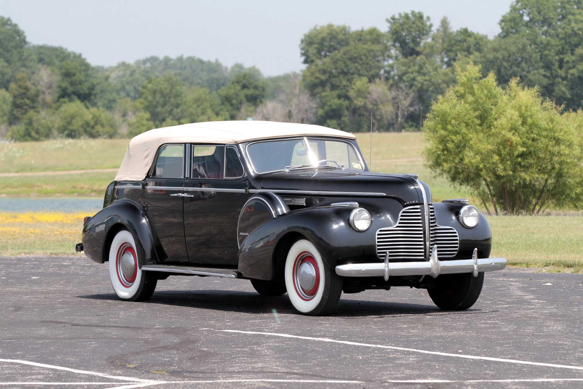 Buick Limited Sport Phaeton 5.2 Manual, 143hp, 1940