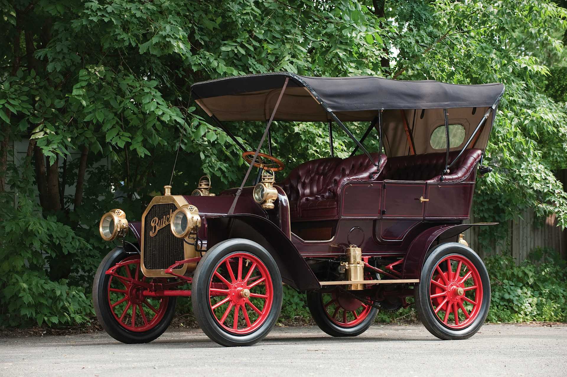 Buick Model F 2.6 H2 Manual, 22hp, 1908