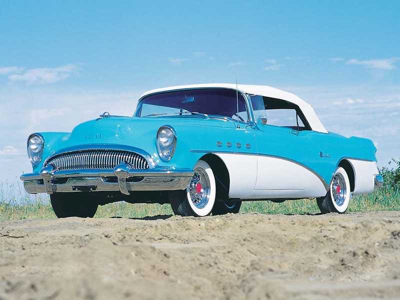 Buick Roadmaster Convertible 5.3 V8 Automatic, 203hp, 1954