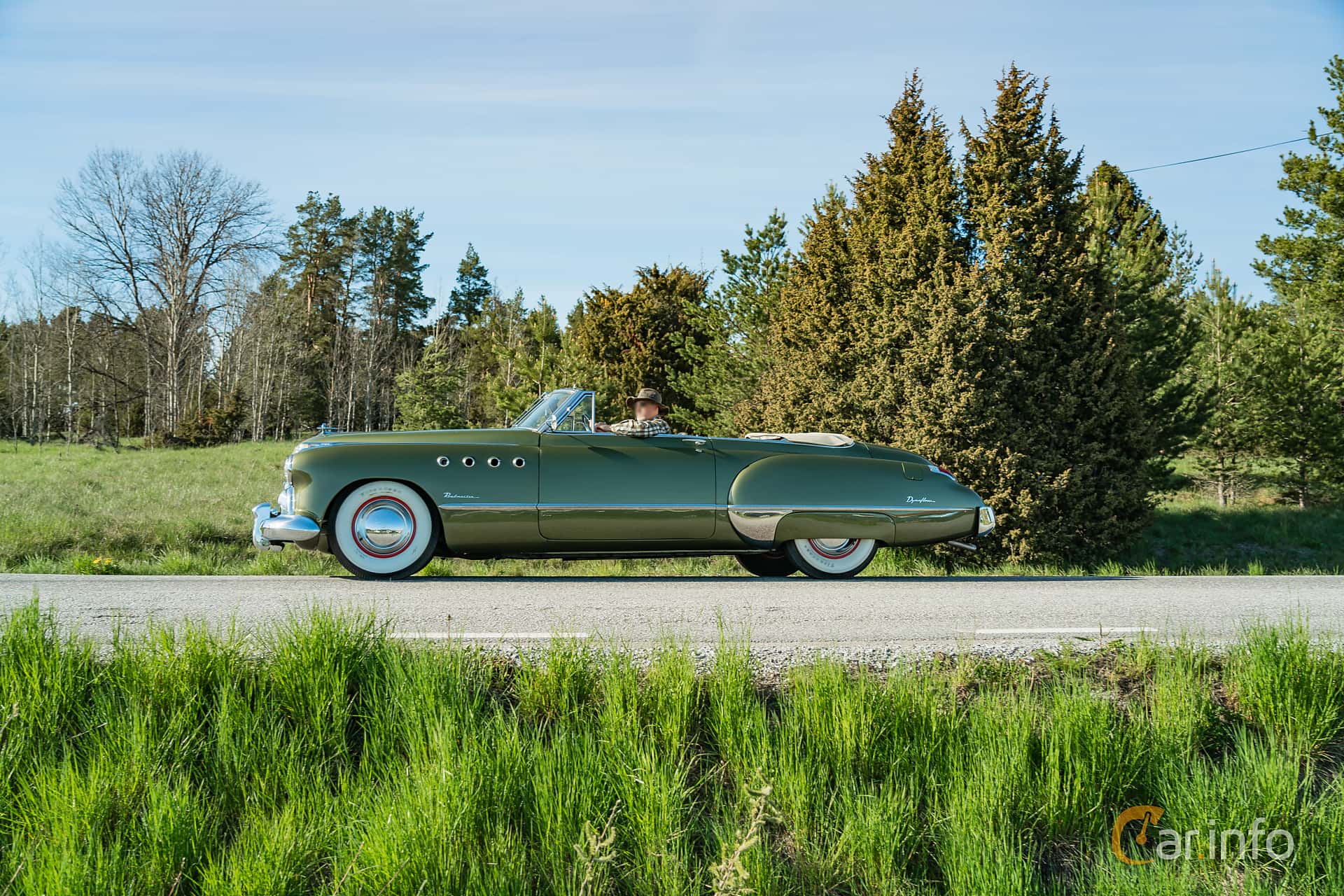 Buick Roadmaster Convertible Sedan 5.2 Automatic, 152hp, 1949