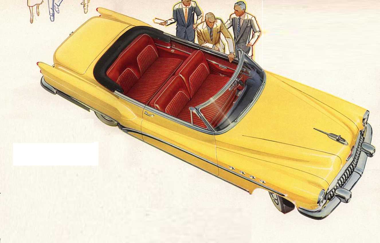 Buick Roadmaster Convertible 5.3 V8 Automatic, 191hp, 1953