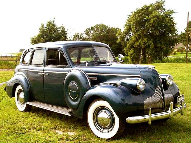 Buick Roadmaster Formal Sedan 5.2 Manual, 143hp, 1939