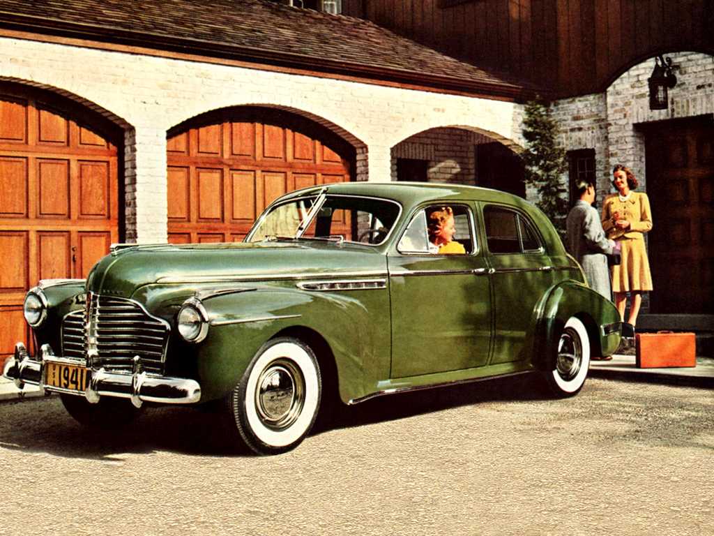 Buick Roadmaster Touring Sedan 5.2 Manual, 167hp, 1941
