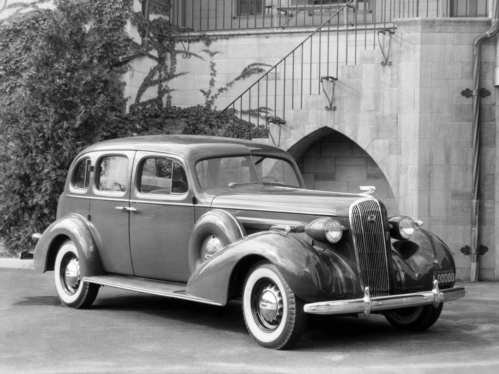 Buick Roadmaster Sedan 5.2 Manual, 122hp, 1936