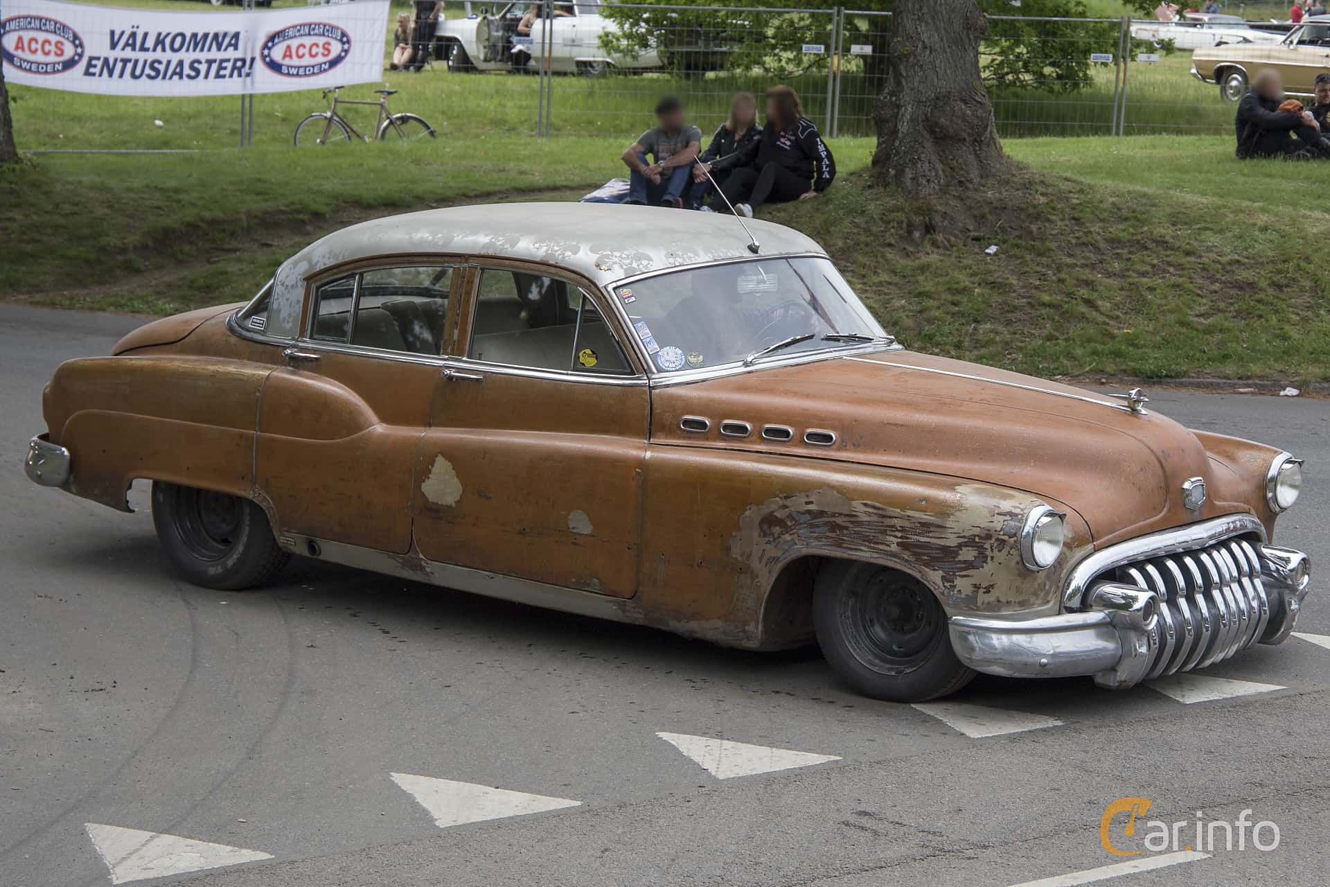 Buick Roadmaster Tourback Sedan 5.2 Automatic, 154hp, 1950