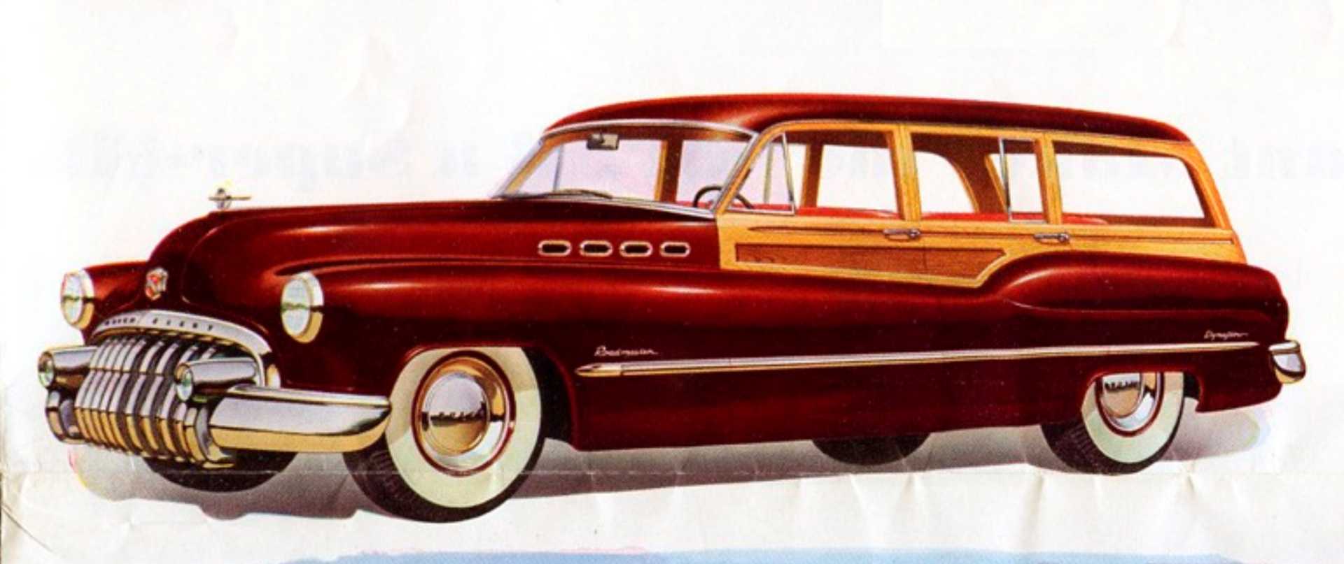 Buick Roadmaster Estate Wagon 5.2 Automatic, 154hp, 1950