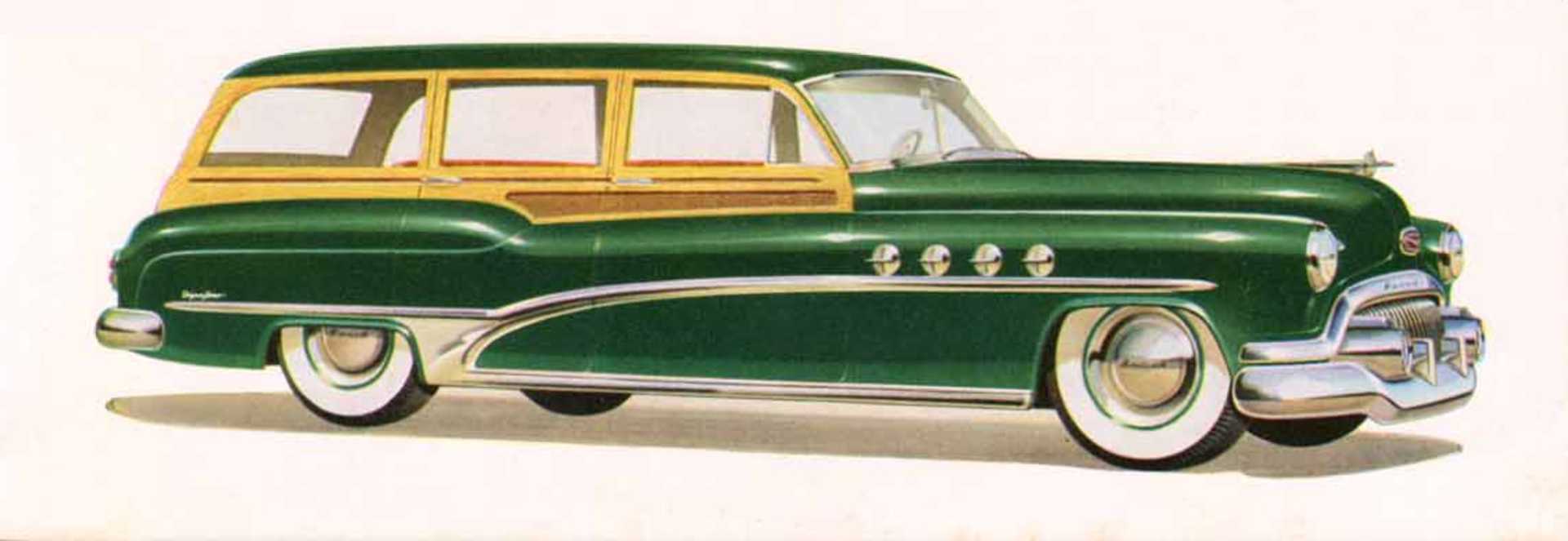 Buick Roadmaster Estate Wagon 5.2 Automatic, 172hp, 1952