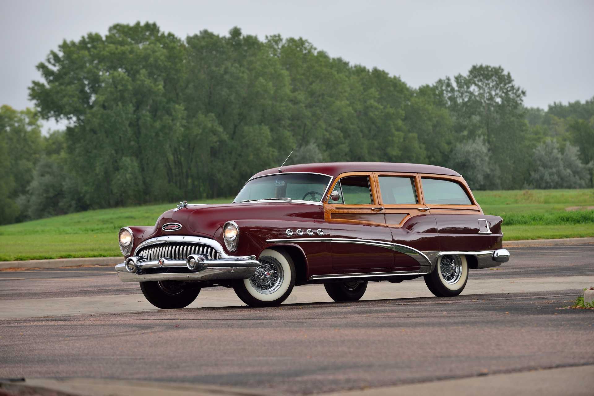 Buick Roadmaster Estate Wagon 5.3 V8 Automatic, 191hp, 1953