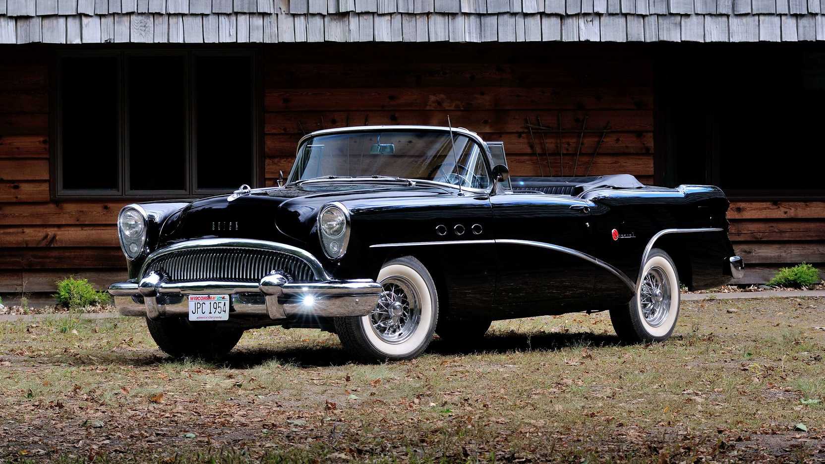 Buick Special Convertible 4.3 Automatic, 152hp, 1954
