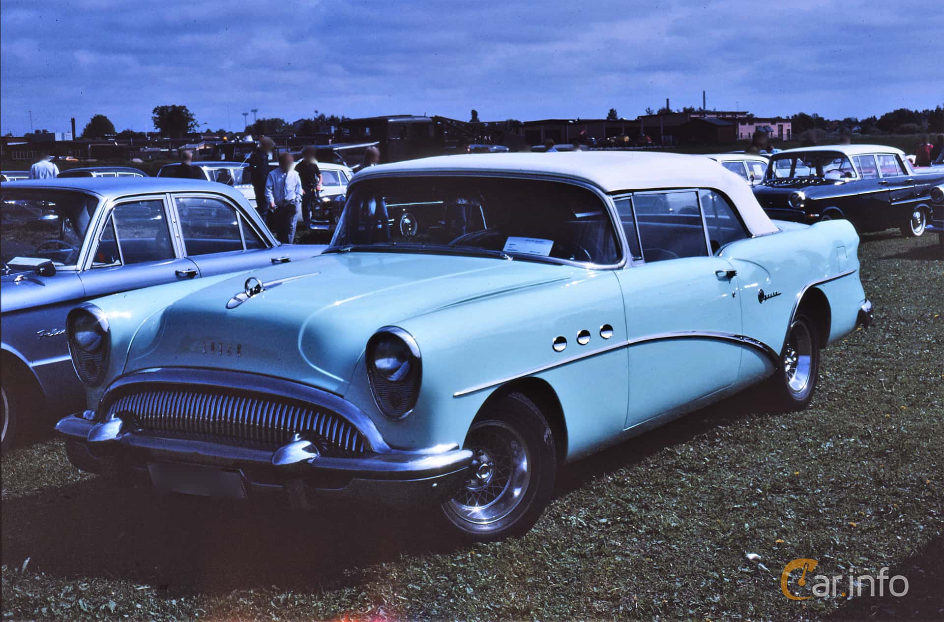 Buick Special Convertible 4.3 Manual, 145hp, 1954
