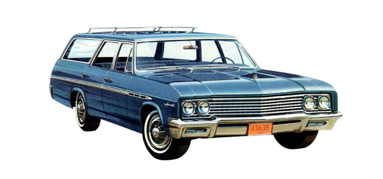 Buick Special Deluxe Station Wagon 4.9 V8 254hp, 1965