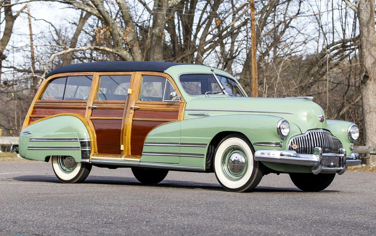 Buick Special Estate Wagon 4.1 Manual, 112hp, 1942