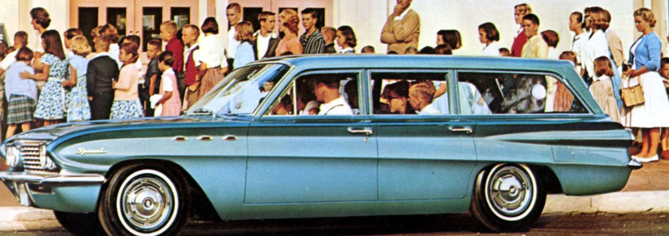 Buick Special 3-seat Estate Wagon 3.5 V8 157hp, 1961