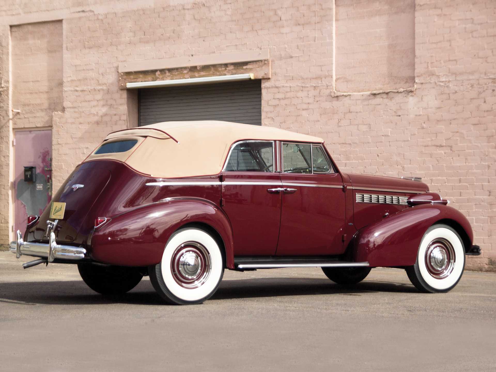 Buick Special Convertible Sport Phaeton 4.1 Manual, 109hp, 1938