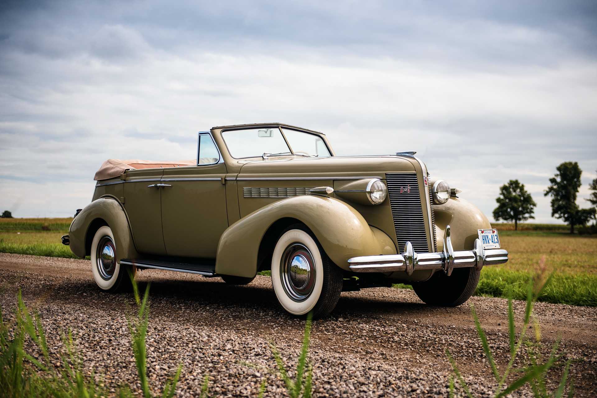 Buick Special Convertible Phaeton 4.1 Manual, 101hp, 1937
