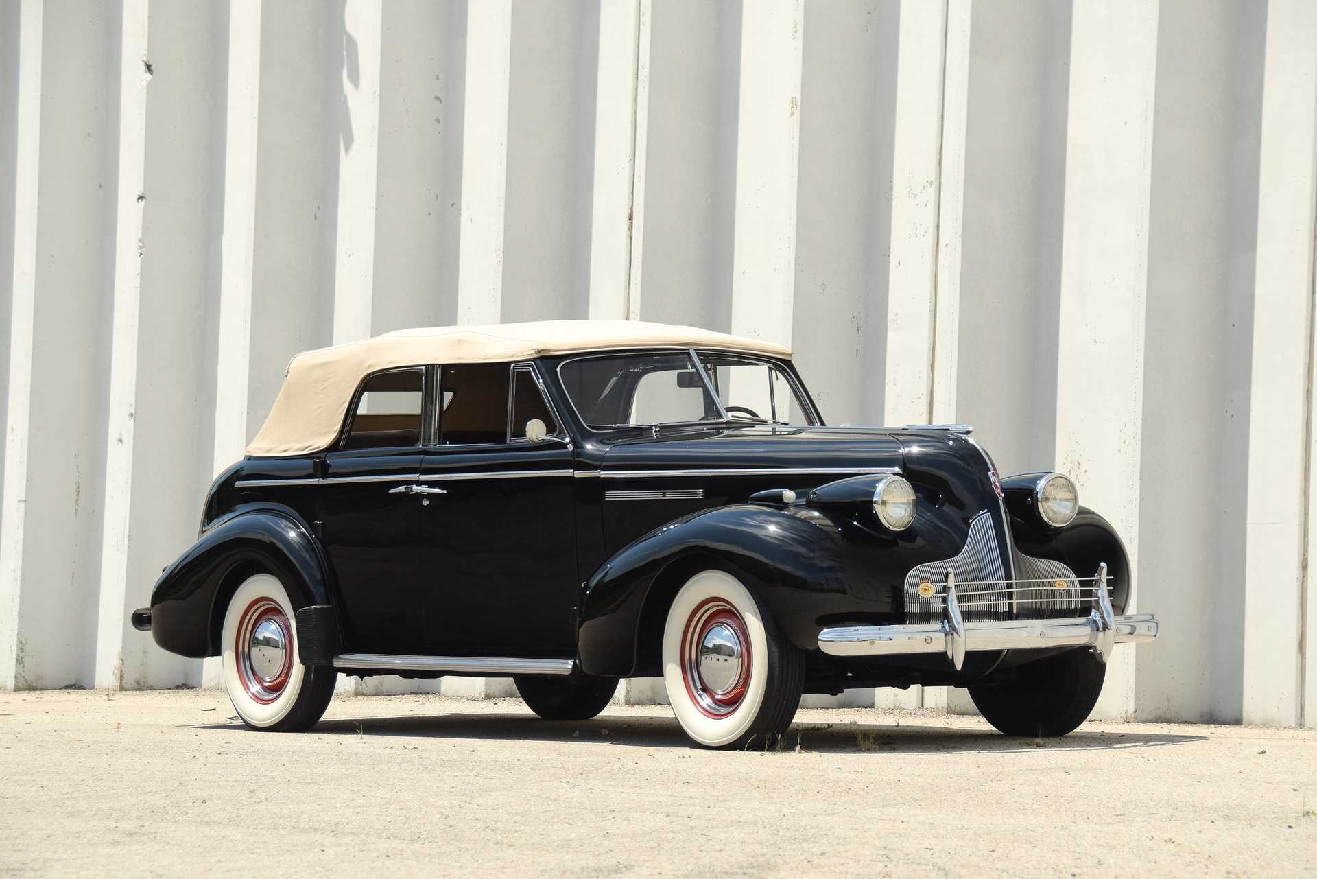 Buick Special Convertible Sport Phaeton 4.1 Manual, 109hp, 1939