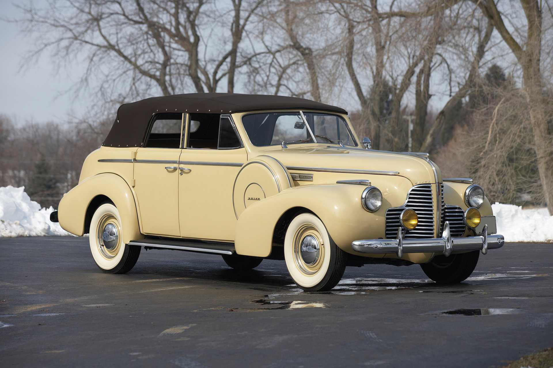 Buick Special Convertible Sport Phaeton 4.1 Manual, 109hp, 1940