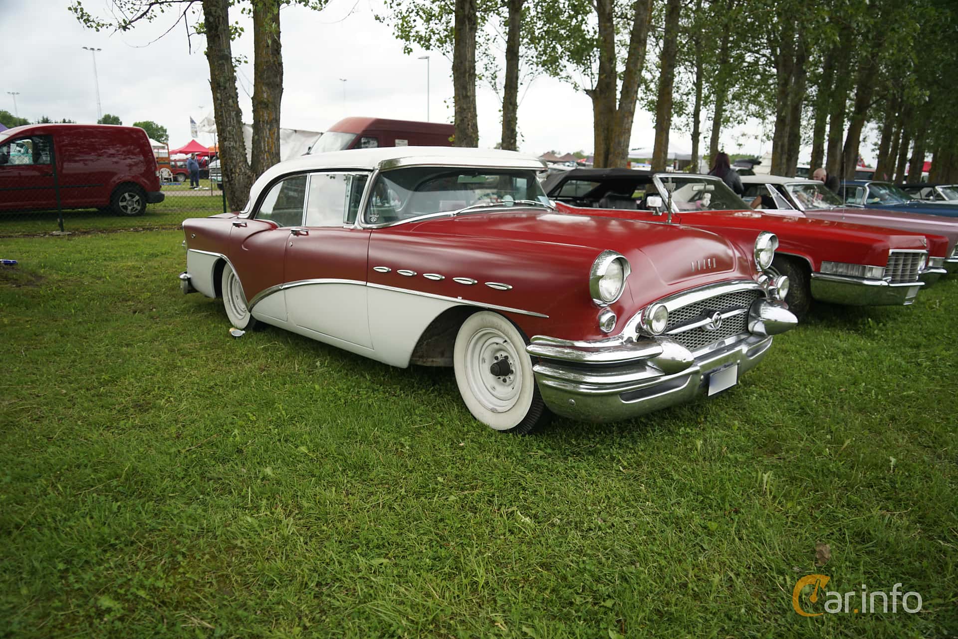 Buick Special 4-door Riviera 4.3 V8 191hp, 1955