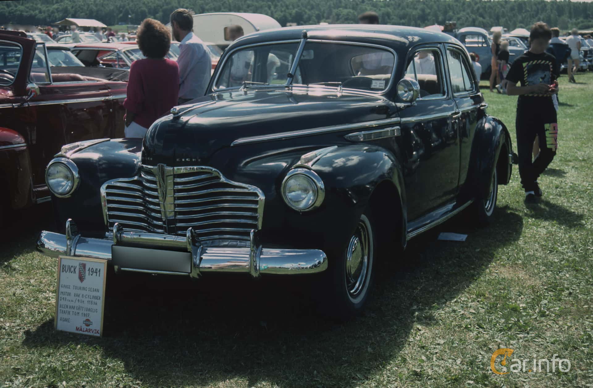 Buick Special Touring Sedan 4.1 Manual, 117hp, 1941