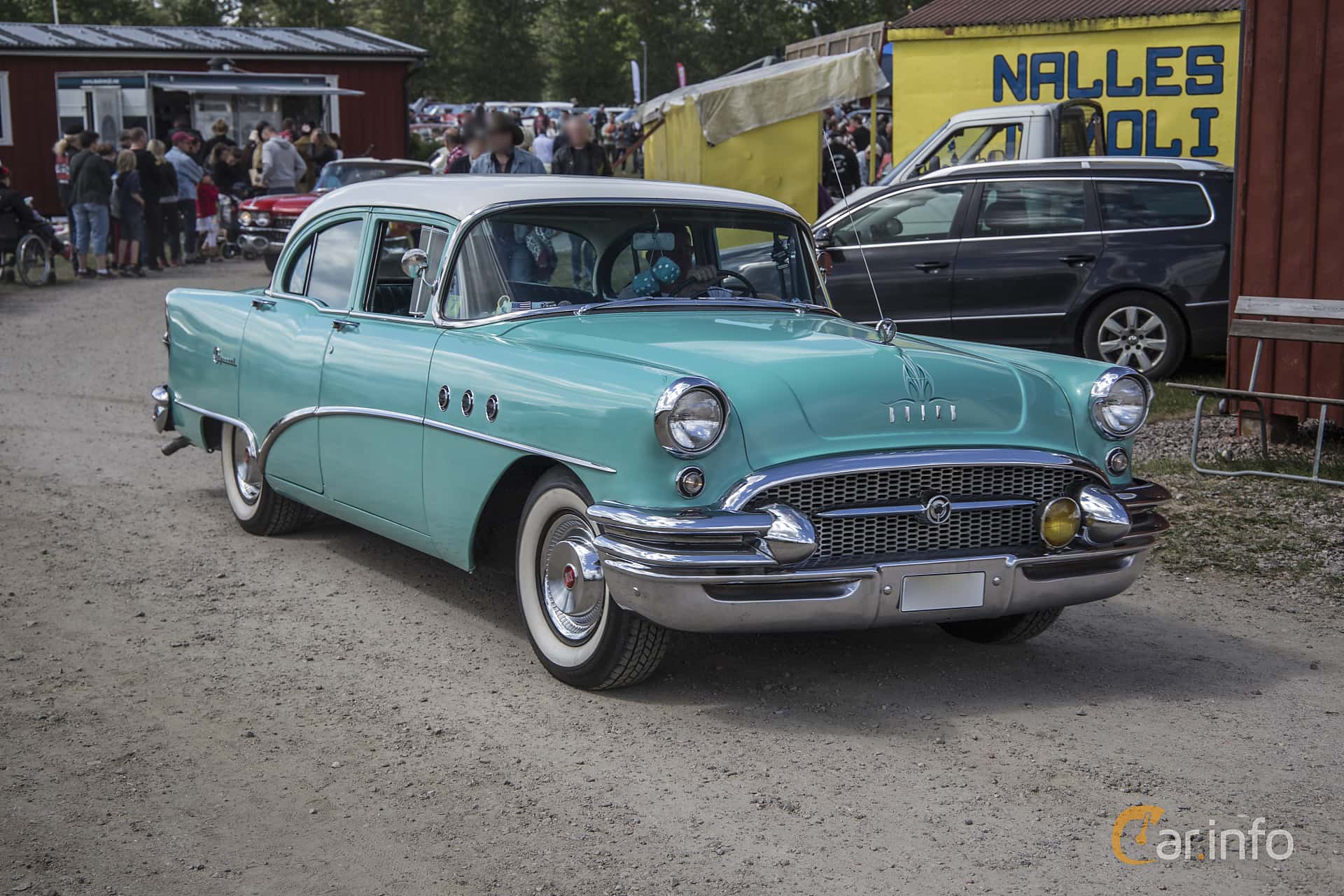 Buick Special 4-door Sedan 4.3 V8 Automatic, 191hp, 1955