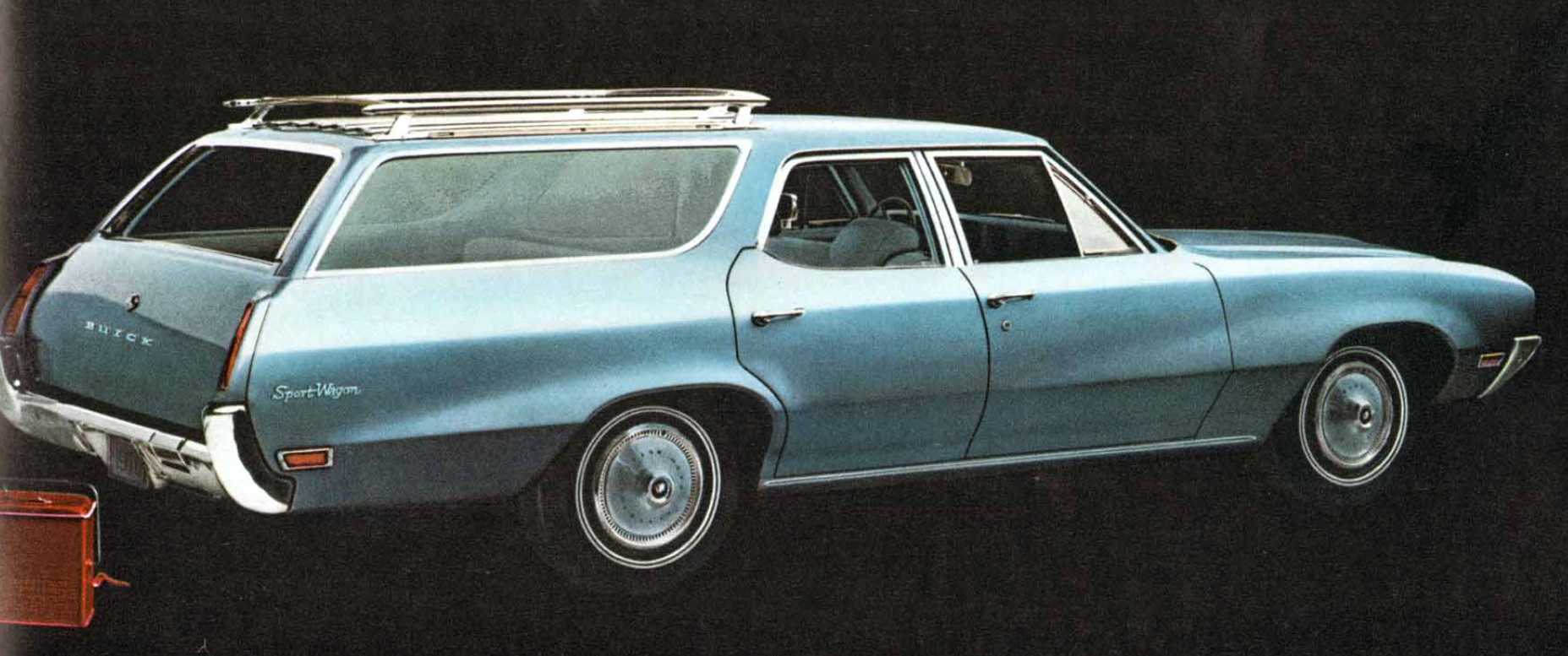Buick SportWagon 2-seat 5.7 V8 Manual, 264hp, 1970