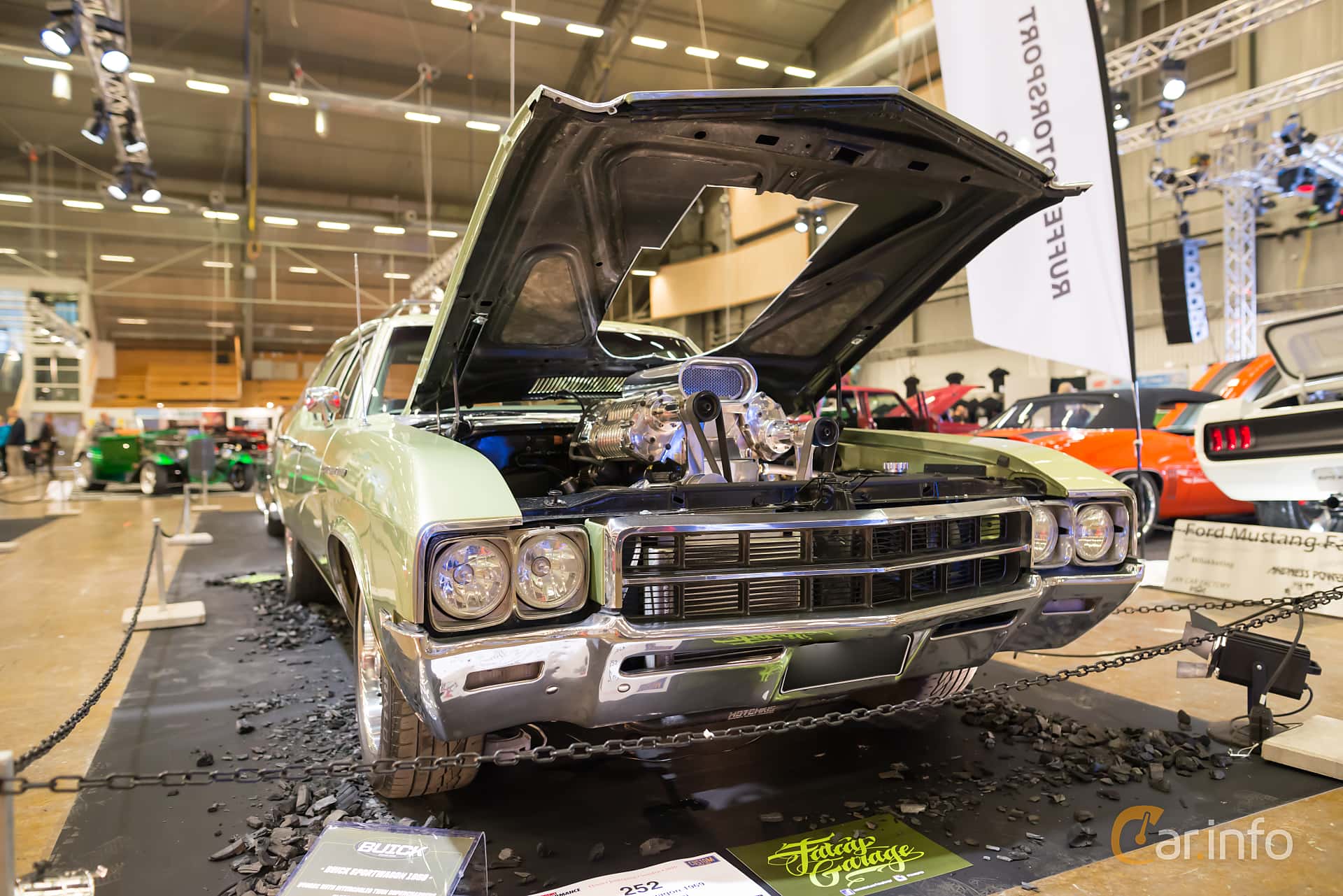 Buick Sportwagon 2-seat 6.6 V8 Hydra-Matic, 345hp, 1969