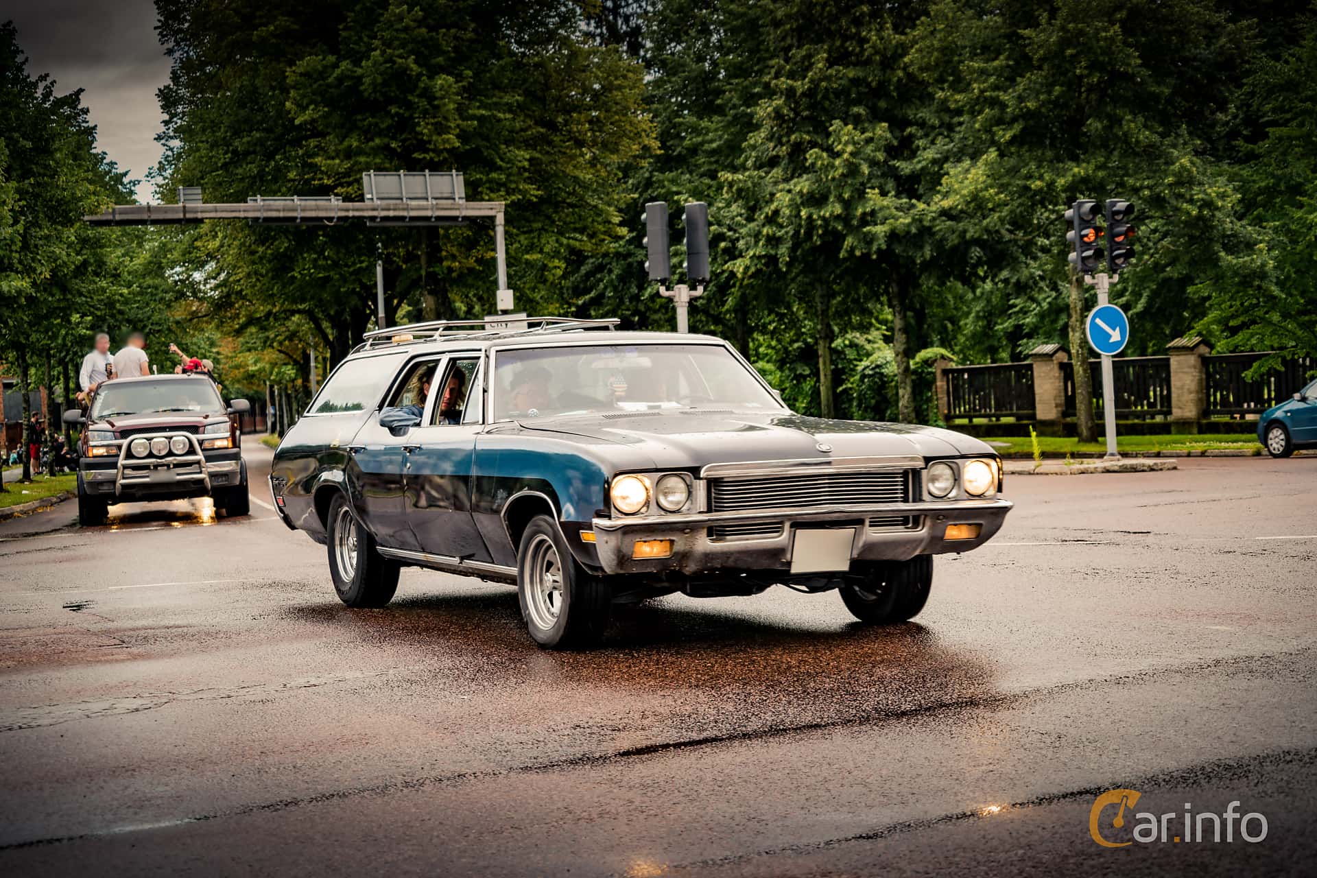 Buick SportWagon 5.7 V8 Hydra-Matic, 157hp, 1972