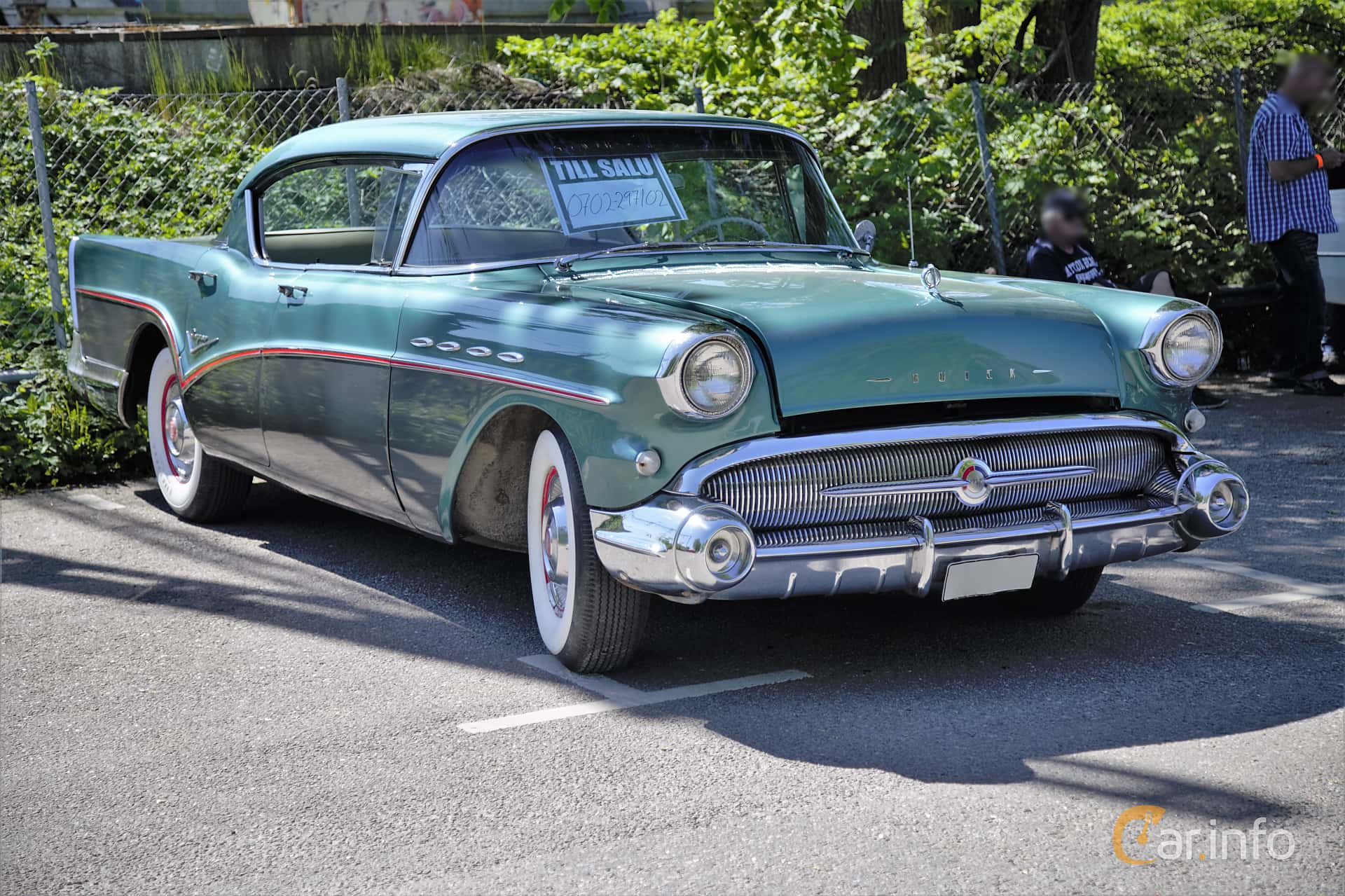 Buick Super 4-door Riviera 6.0 V8 Automatic, 305hp, 1957