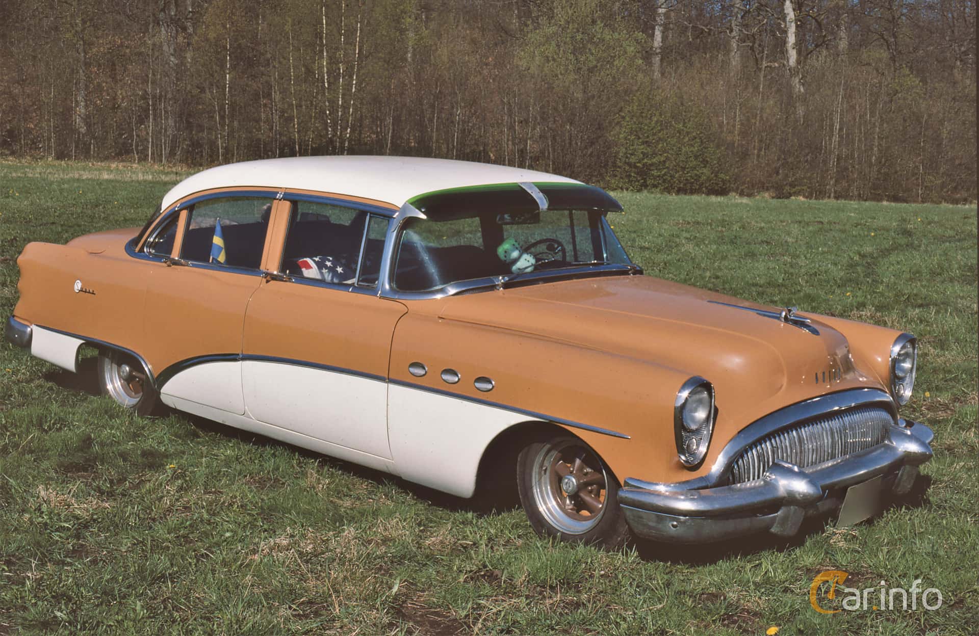 Buick Super Riviera Sedan 5.3 V8 Manual, 180hp, 1954