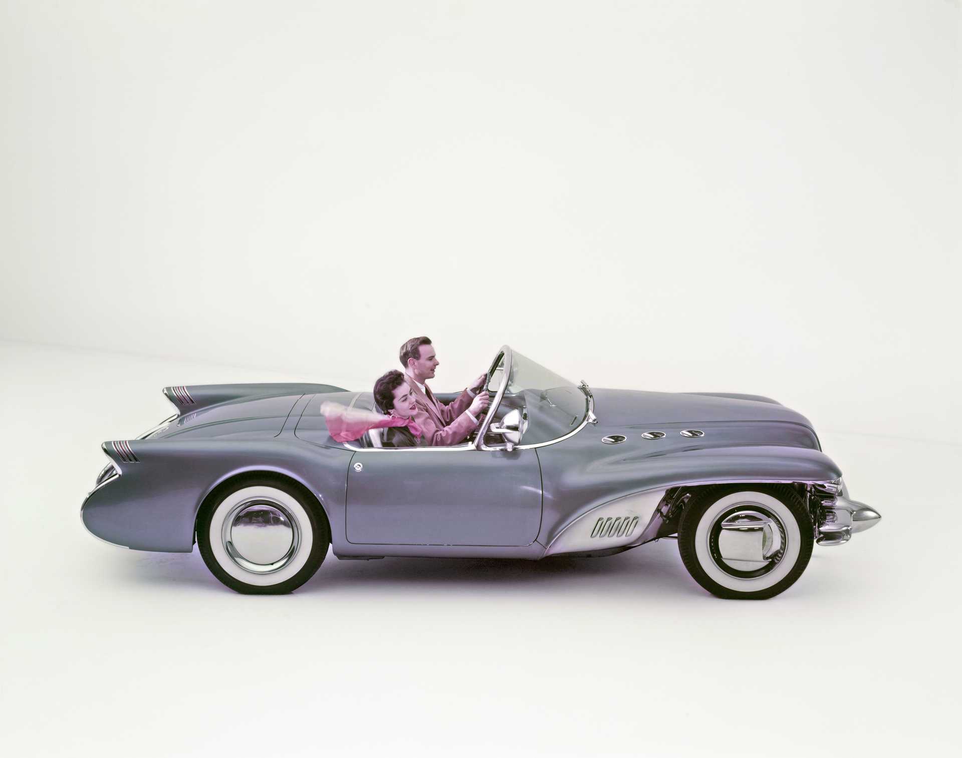Buick Wildcat II 5.3 V8 Concept, 220hp, 1954