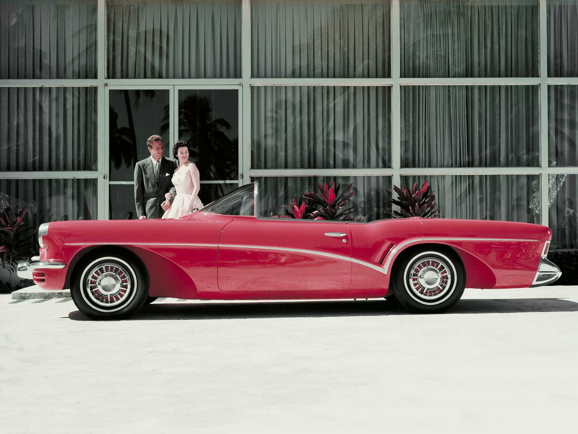 Buick Wildcat III 5.3 V8 Concept, 188hp, 1955